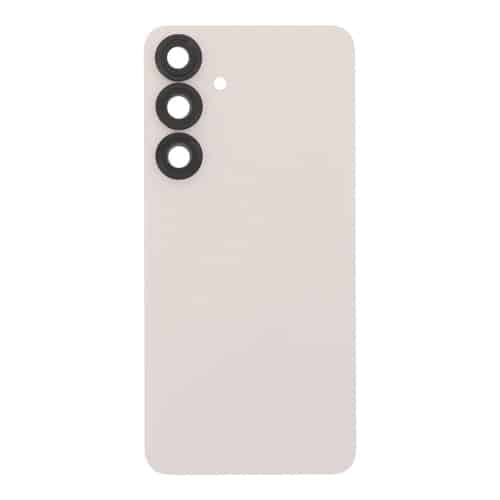 Back Cover With Camera Lens Compatible for Samsung Galaxy S25 Plus 5G - Pink Gold