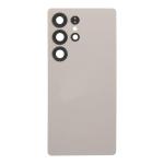 Back Cover With Camera Lens Compatible for Samsung Galaxy S25 Ultra 5G - Titanium Gray
