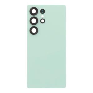 Back Cover With Camera Lens Compatible for Samsung Galaxy S25 Ultra 5G - Titanium Jadegreen