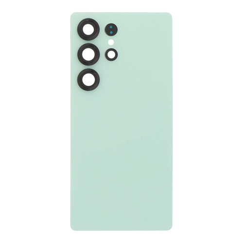 Back Cover With Camera Lens Compatible for Samsung Galaxy S25 Ultra 5G - Titanium Jadegreen