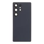 Back Cover With Camera Lens Compatible for Samsung Galaxy S25 Ultra 5G - Titanium Jetblack