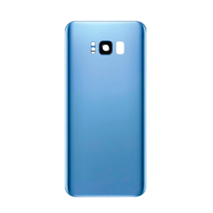 Back Cover With Camera Lens Compatible for Samsung Galaxy S8 Plus - Coral Blue