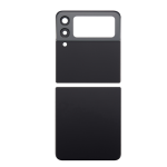Back Cover with Camera Lens Compatible for Samsung Galaxy Z Flip 3 - Phantom Black