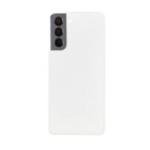 Back Cover With Camera Lens Compatible for Samsung Galaxy S21 5G - Phantom White