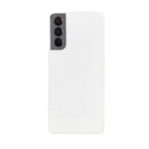 Back Cover With Camera Lens Compatible for Samsung Galaxy S21 5G - Phantom White