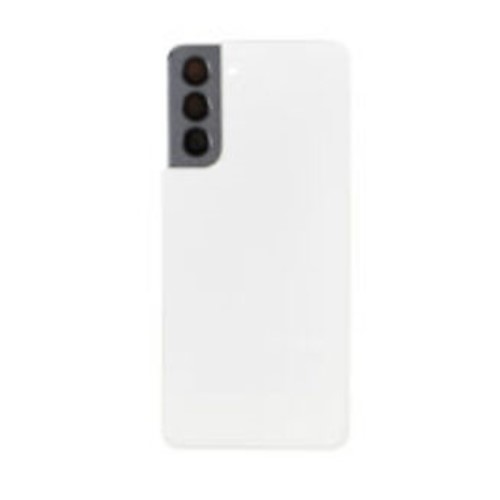 Back Cover With Camera Lens Compatible for Samsung Galaxy S21 5G - Phantom White