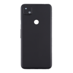Back Cover with Camera Lens Compatible for Google Pixel 4a - Black
