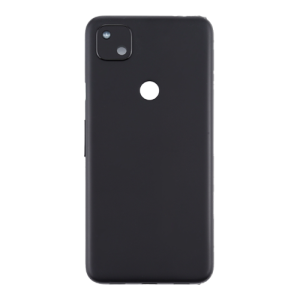 Back Cover with Camera Lens Compatible for Google Pixel 4a - Black