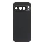Back Cover with Camera Lens Compatible for Google Pixel 9 Pro - Obsidian Black