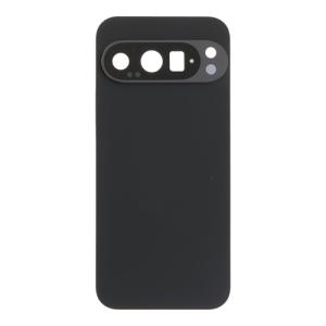 Back Cover with Camera Lens Compatible for Google Pixel 9 Pro - Obsidian Black