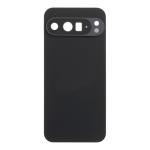 Back Cover with Camera Lens Compatible for Google Pixel 9 Pro XL - Obsidian Black