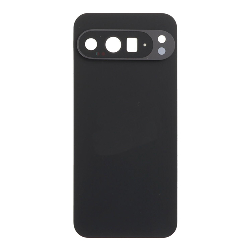 Back Cover with Camera Lens Compatible for Google Pixel 9 Pro XL - Obsidian Black