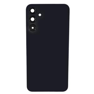 Back Cover with Camera Lens Compatible for Samsung Galaxy A15 4G (A155 / 2023) / A15 5G (A156 / 2023) - Brave Black