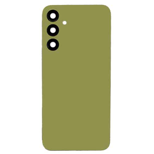 Back Cover with Camera Lens Compatible for Samsung Galaxy A25 5G (A256 / 2023) - Personality Yellow
