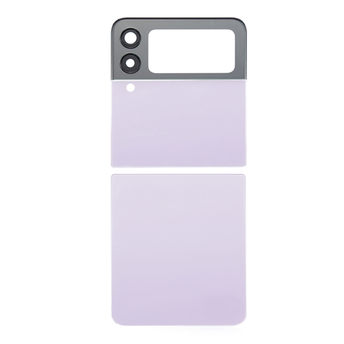 Back Cover with Camera Lens Compatible for Samsung Galaxy Z Flip 3 - Lavender