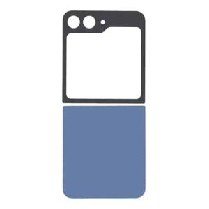 Back Cover with Camera Lens Compatible for Samsung Galaxy Z Flip 5 5G - Blue