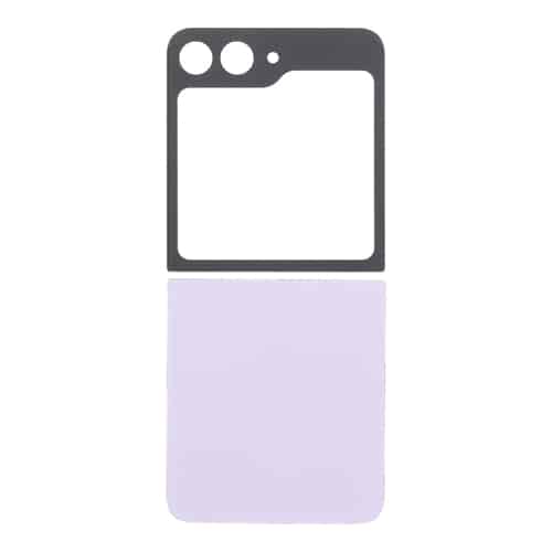 Back Cover with Camera Lens Compatible for Samsung Galaxy Z Flip 5 5G - Lavender