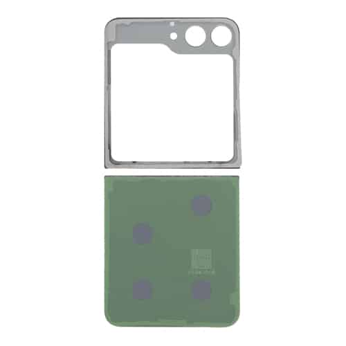 Back Cover with Camera Lens Compatible for Samsung Galaxy Z Flip 6 5G - Silvershadow