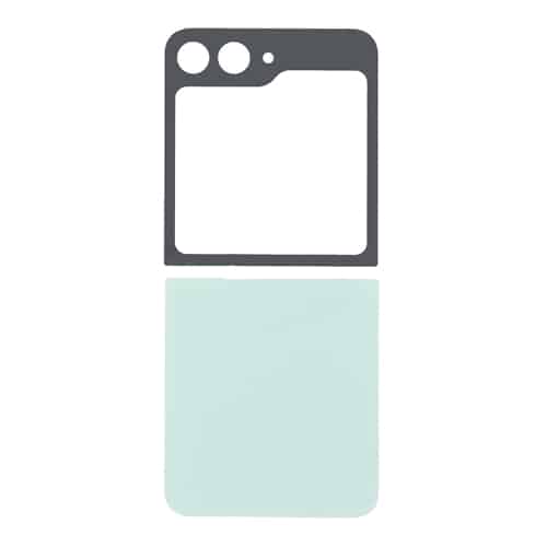 Back Cover with Camera Lens Compatible for Samsung Galaxy Z Flip 6 5G - Mint