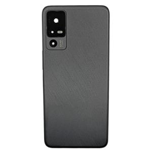 Back Cover with Camera Lens Compatible for TCL 40 XE 5G -  Black
