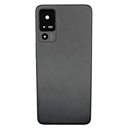 Back Cover with Camera Lens Compatible for TCL 40 XE 5G -  Black