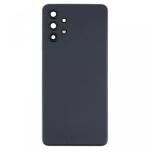 Back Cover With Camera Lens Compatible for Samsung Galaxy A32 5G (A326 / 2021) - Black