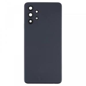 Back Cover With Camera Lens Compatible for Samsung Galaxy A32 5G (A326 / 2021) - Black