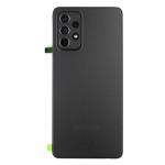 Back Cover With Camera Lens Compatible for Samsung Galaxy A52 (A525 / 2021) / A52 5G (A526 / 2021) - Black