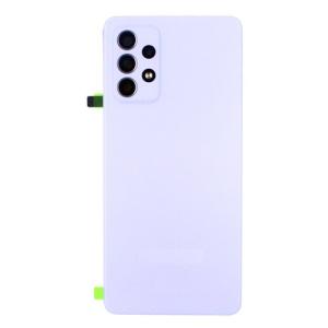 Back Cover With Camera Lens Compatible for Samsung Galaxy A72 (A725 / 2021) - Purple