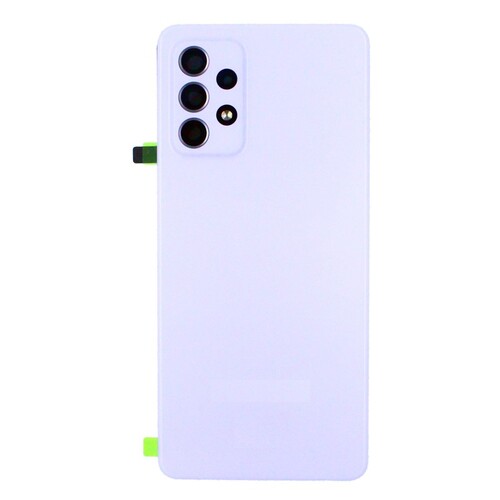 Back Cover With Camera Lens Compatible for Samsung Galaxy A72 (A725 / 2021) - Purple