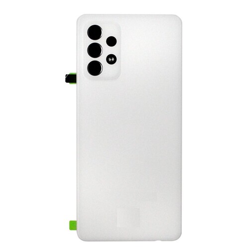 Back Cover With Camera Lens Compatible for Samsung Galaxy A52 (A525 / 2021) / A52 5G (A526 / 2021) - White