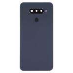 Back Cover with Camera Lens and Fingerprint Scanner Flex Compatible for LG Q70 (US Version) - Black