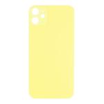 Back Glass Compatible for iPhone 11 (Large Camera Hole) - Yellow