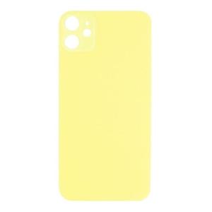 Back Glass Compatible for iPhone 11 (Large Camera Hole) - Yellow
