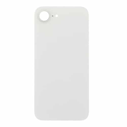 Back Glass Compatible for iPhone 16e (Aftermarket) - White