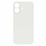 Back Glass Compatible for iPhone 17 (Large Camera Hole) (Aftermarket) - White
