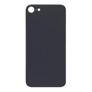 Back Glass Compatible for iPhone SE (2022) (Large Camera Hole) - Midnight