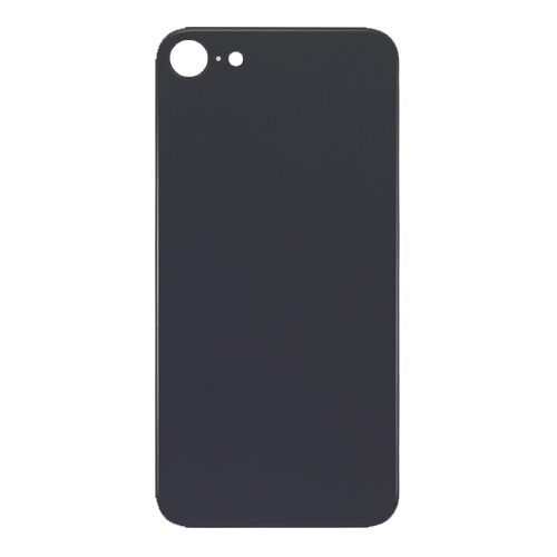 Back Glass Compatible for iPhone SE (2022) (Large Camera Hole) - Midnight