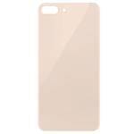 Back Glass Compatible for iPhone 8 Plus (Large Camera Hole) - Rose Golden