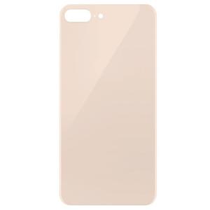 Back Glass Compatible for iPhone 8 Plus (Large Camera Hole) - Rose Golden