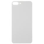 Back Glass Compatible for iPhone 8 Plus (Large Camera Hole) - White