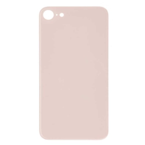 Back Glass Compatible for iPhone 8 (Large Camera Hole) - Rose Golden