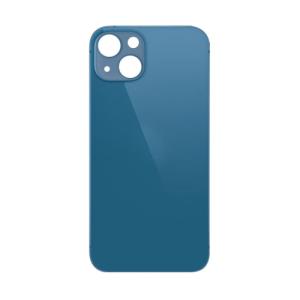Back Glass Compatible for iPhone 13 (Large Camera Hole) (Aftermarket) - Blue