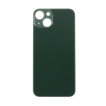 Back Glass Compatible for iPhone 13 (Large Camera Hole) (Aftermarket) - Green