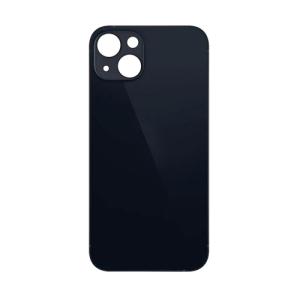 Back Glass Compatible for iPhone 13 Mini (Large Camera Hole) (Aftermarket) - Midnight