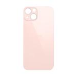 Back Glass Compatible for iPhone 13 (Large Camera Hole) (Aftermarket) - Pink