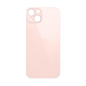 Back Glass Compatible for iPhone 13 Mini (Large Camera Hole) (Aftermarket) - Pink