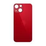 Back Glass Compatible for iPhone 13 (Large Camera Hole) (Aftermarket) - Red