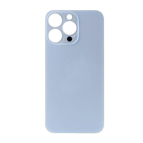 Back Glass Compatible for iPhone 13 Pro (Large Camera Hole) (Premium) - Sierra Blue