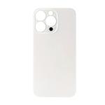 Back Glass Compatible for iPhone 13 Pro Max (Large Camera Hole) (Aftermarket) - Silver